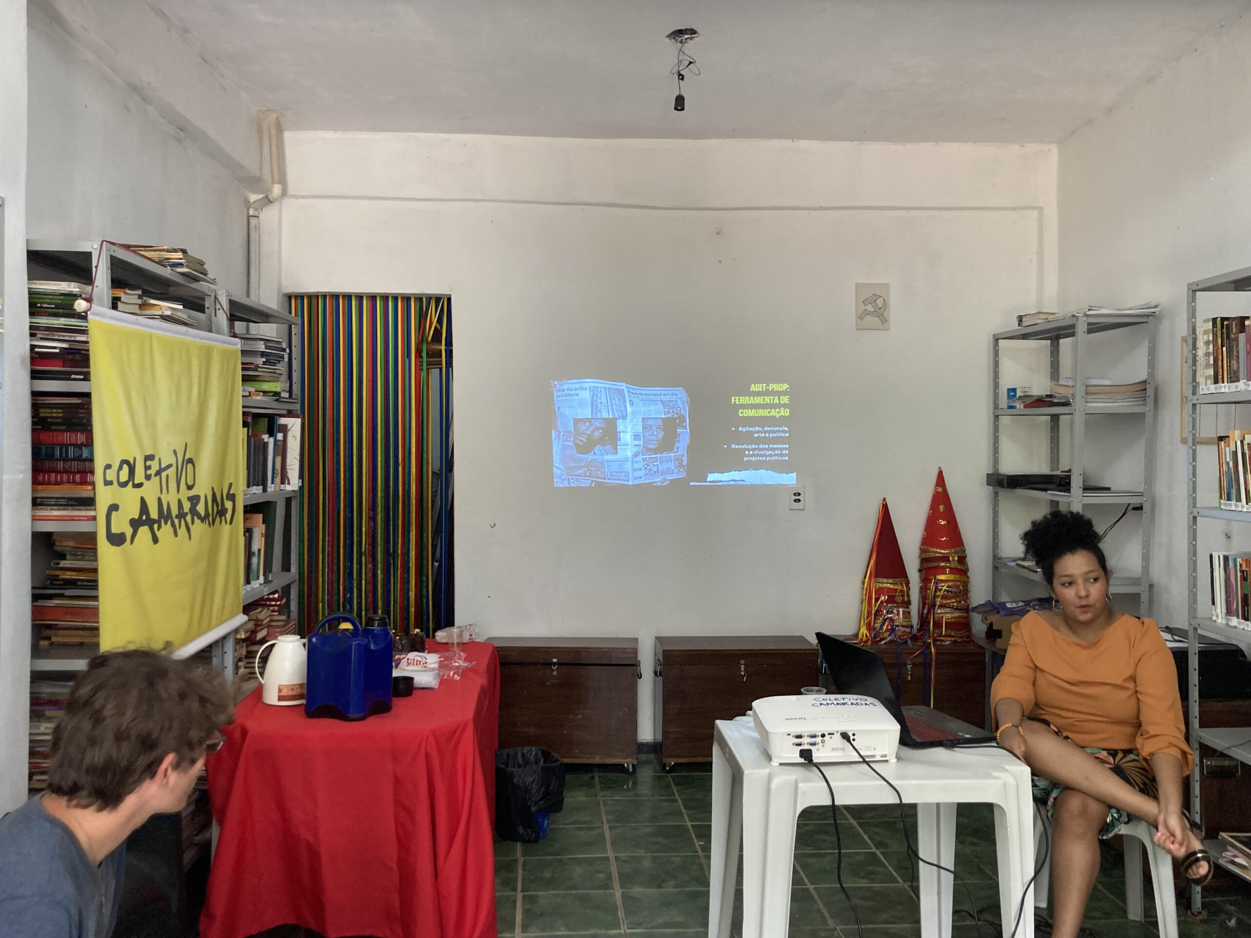 Coletivo Camaradas realizou roda de conversa “Produção de Textos Jornalísticos” nesse sábado (04)