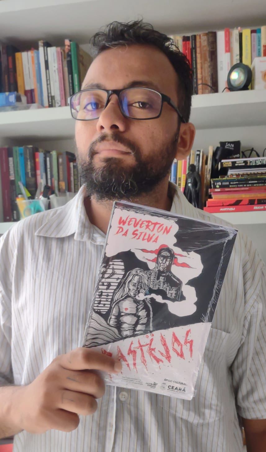 Weverton da Silva lança seu primeiro livro “Rastëjos” nesta quinta-feira (13) no Coletivo Camaradas