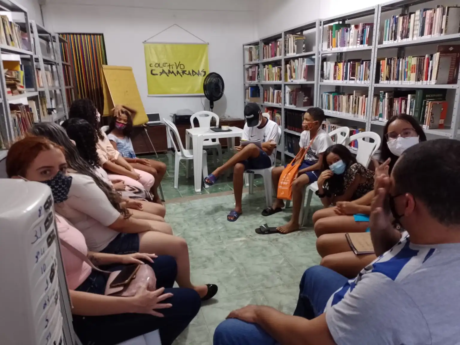 Coletivo Camaradas realiza formação e eleição neste sábado (13) no Ponto de Cultura SCAN